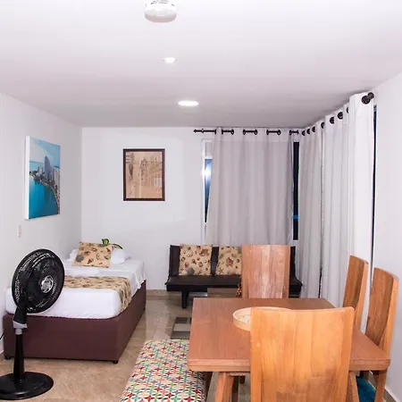 Apartamento tranquilo con hermosas vistas Cartagena Exterior foto